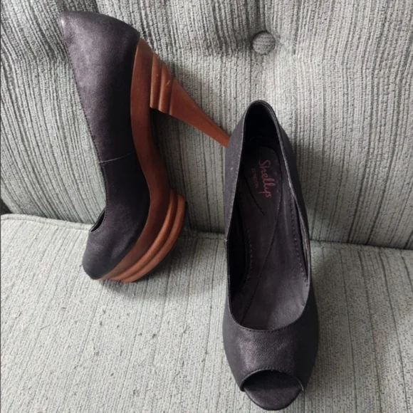 Shellys London Platform Shoes - Picture 2 of 8